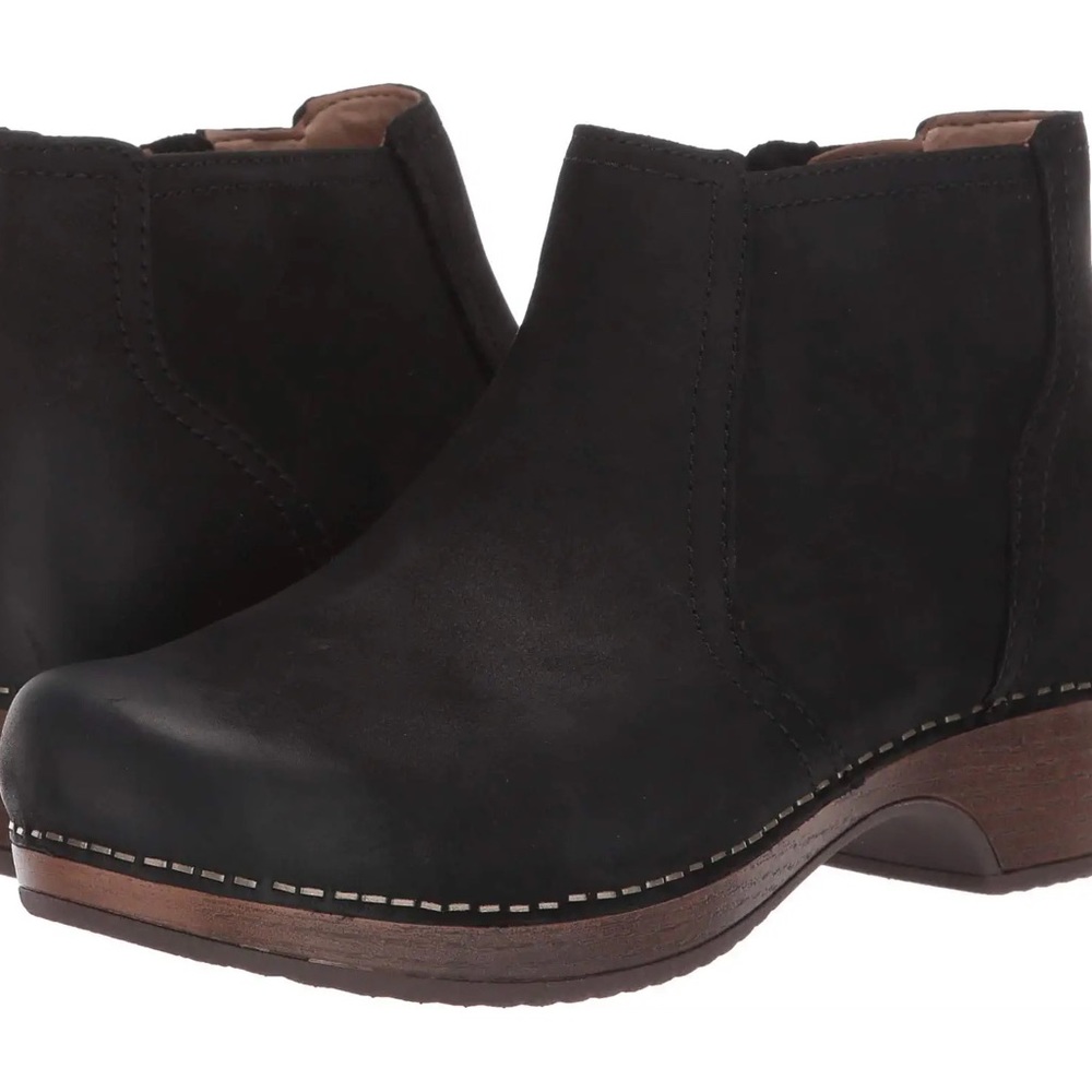 Dansko Barbara Booties Black size 37 or 7.5